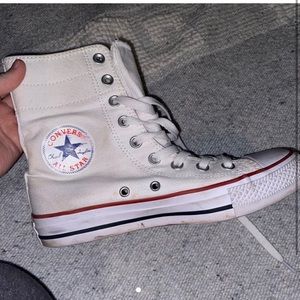 extra high top white converse!!